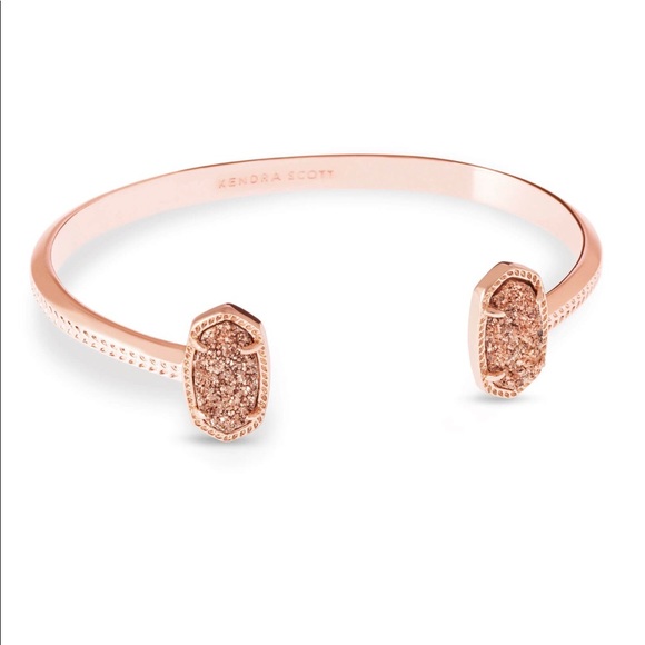 Kendra Scott Jewelry - Kendra Scott Elton Bracelet Rose Gold Drusy